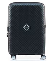 American Tourister Squasem 66 cm Expandable Spinner Luggage - Black