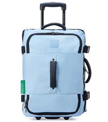 Delsey Benetton Now! 53 cm Wheeled Duffle Bag - Light Blue