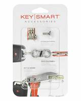 KeySmart Accessory Pack - Bottle Opener, S-Biner MicroLock and 14 Key Expansion
