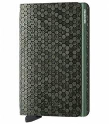 Secrid Slimwallet Compact Wallet - Hexagon Green