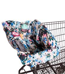 Shopping Cart and High Chair Cover - Floral Minnie Mouse