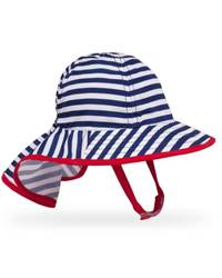 Sunday Afternoons - Infant - Sunsprout Hat Navy/White stripe
