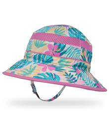 Sunday Afternoons Kids Fun Bucket Hat - Pink Tropical 