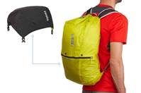 Have two packs in one when you remove the lid and transform it into a spacious 28L summit backpack