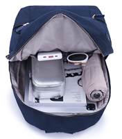 Large main compartment with slip pockets