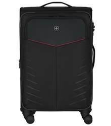  Wenger Syght 70 cm Softside 4-Wheel Luggage - Black